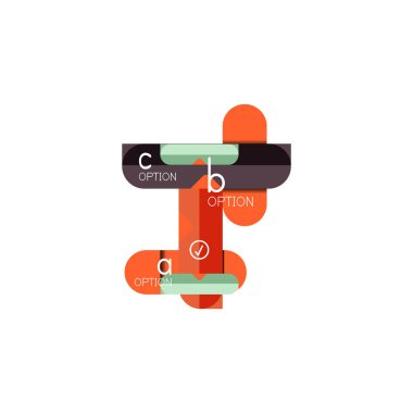 Özet satırları geometrik Infographic layoutabstract satırları geometrik Infographic düzeni, veri görselleştirme tasarım, seçeneği adım adım programı, web kutusu