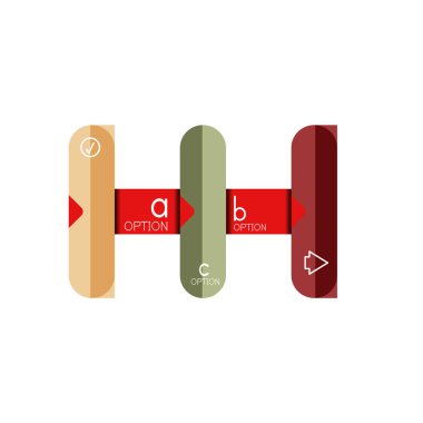 Özet satırları geometrik Infographic layoutabstract satırları geometrik Infographic düzeni, veri görselleştirme tasarım, seçeneği adım adım programı, web kutusu