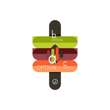 Özet satırları geometrik Infographic layoutabstract satırları geometrik Infographic düzeni, veri görselleştirme tasarım, seçeneği adım adım programı, web kutusu