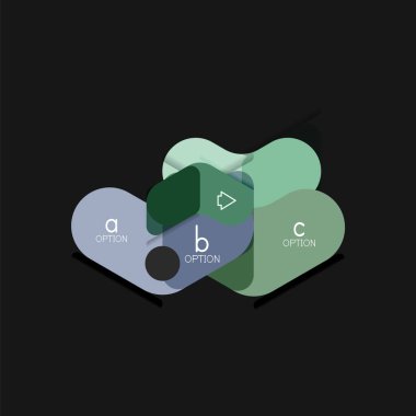 Düz tasarım geometrik infographics, ok şekli vektör etiket veya etiket, Fiyat etiketleri, promosyon rozet, simgesi tasarım, kağıt tarzı düzeni verileri grafik görselleştirme adım adım süreci için için teklif