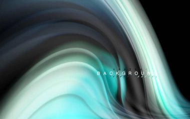 Sıvı sıvı renkler tasarım, renkli mermer veya plastik dalgalı doku arka plan, siyah, iş veya teknoloji sunu veya web broşür için parlak renkli öğeleri kapak tasarımı, duvar kağıdı