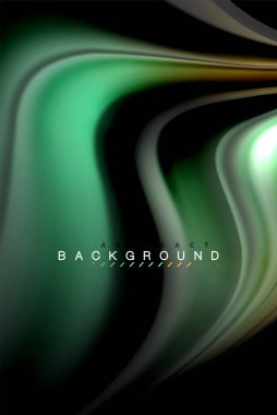 Sıvı sıvı renkler tasarım, renkli mermer veya plastik dalgalı doku arka plan, siyah, iş veya teknoloji sunu veya web broşür için parlak renkli öğeleri kapak tasarımı, duvar kağıdı