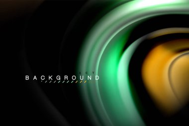 Sıvı sıvı renkler tasarım, renkli mermer veya plastik dalgalı doku arka plan, siyah, iş veya teknoloji sunu veya web broşür için parlak renkli öğeleri kapak tasarımı, duvar kağıdı