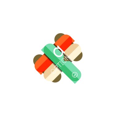 Özet satırları geometrik Infographic layoutabstract satırları geometrik Infographic düzeni, veri görselleştirme tasarım, seçeneği adım adım programı, web kutusu