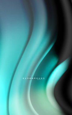 Sıvı sıvı renkler tasarım, renkli mermer veya plastik dalgalı doku arka plan, siyah, iş veya teknoloji sunu veya web broşür için parlak renkli öğeleri kapak tasarımı, duvar kağıdı