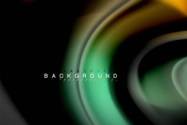 Sıvı sıvı renkler tasarım, renkli mermer veya plastik dalgalı doku arka plan, siyah, iş veya teknoloji sunu veya web broşür için parlak renkli öğeleri kapak tasarımı, duvar kağıdı