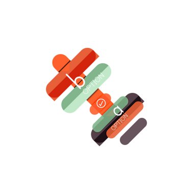 Özet satırları geometrik Infographic layoutabstract satırları geometrik Infographic düzeni, veri görselleştirme tasarım, seçeneği adım adım programı, web kutusu