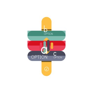 Özet satırları geometrik Infographic layoutabstract satırları geometrik Infographic düzeni, veri görselleştirme tasarım, seçeneği adım adım programı, web kutusu