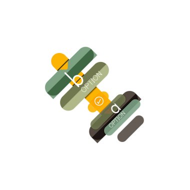 Özet satırları geometrik Infographic layoutabstract satırları geometrik Infographic düzeni, veri görselleştirme tasarım, seçeneği adım adım programı, web kutusu