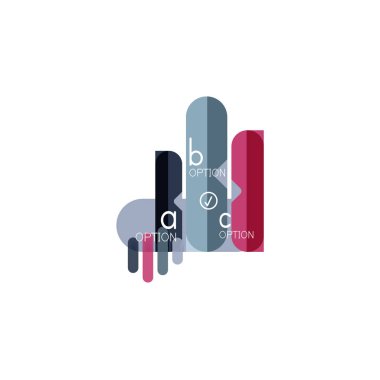 Özet satırları geometrik Infographic layoutabstract satırları geometrik Infographic düzeni, veri görselleştirme tasarım, seçeneği adım adım programı, web kutusu