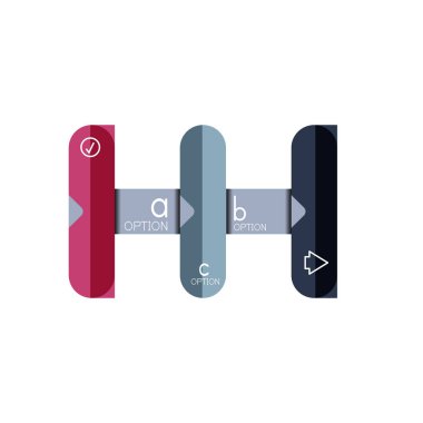 Özet satırları geometrik Infographic layoutabstract satırları geometrik Infographic düzeni, veri görselleştirme tasarım, seçeneği adım adım programı, web kutusu