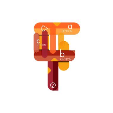 Özet satırları geometrik Infographic layoutabstract satırları geometrik Infographic düzeni, veri görselleştirme tasarım, seçeneği adım adım programı, web kutusu