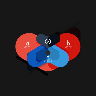 Düz tasarım geometrik infographics, ok şekli vektör etiket veya etiket, Fiyat etiketleri, promosyon rozet, simgesi tasarım, kağıt tarzı düzeni verileri grafik görselleştirme adım adım süreci için için teklif