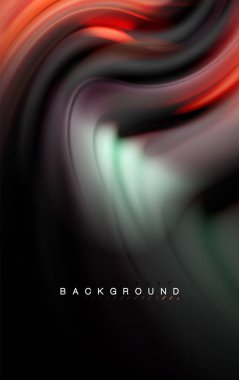 Sıvı sıvı renkler tasarım, renkli mermer veya plastik dalgalı doku arka plan, siyah, iş veya teknoloji sunu veya web broşür için parlak renkli öğeleri kapak tasarımı, duvar kağıdı