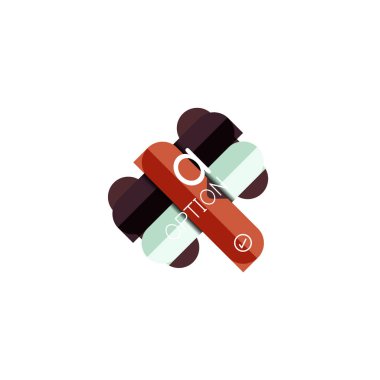 Özet satırları geometrik Infographic layoutabstract satırları geometrik Infographic düzeni, veri görselleştirme tasarım, seçeneği adım adım programı, web kutusu