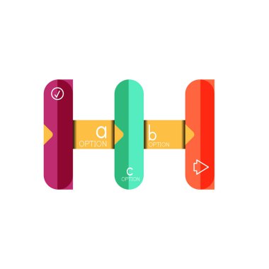 Özet satırları geometrik Infographic layoutabstract satırları geometrik Infographic düzeni, veri görselleştirme tasarım, seçeneği adım adım programı, web kutusu