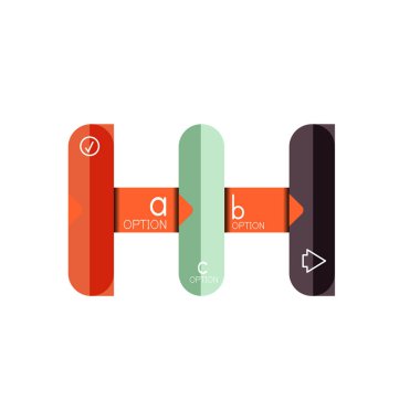 Özet satırları geometrik Infographic layoutabstract satırları geometrik Infographic düzeni, veri görselleştirme tasarım, seçeneği adım adım programı, web kutusu