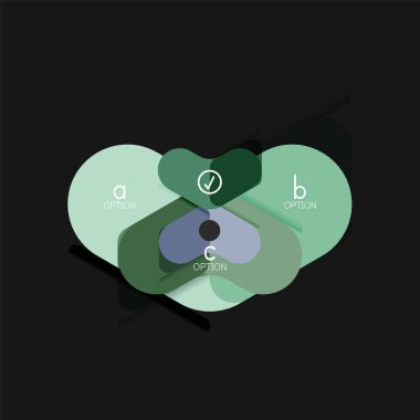 Düz tasarım geometrik infographics, ok şekli vektör etiket veya etiket, Fiyat etiketleri, promosyon rozet, simgesi tasarım, kağıt tarzı düzeni verileri grafik görselleştirme adım adım süreci için için teklif