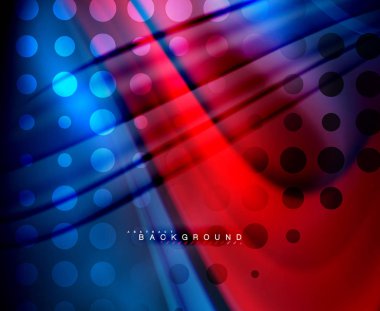 Neon holografik sıvı renkli dalga web, duvar kağıdı, desen, doku ve arka plan için