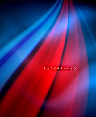 Neon holografik sıvı renkli dalga web, duvar kağıdı, desen, doku ve arka plan için