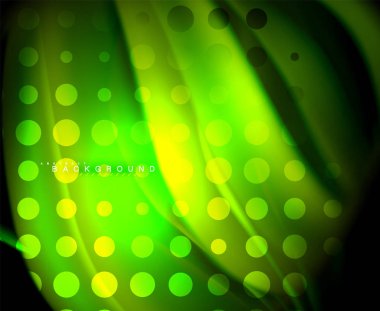 Neon holografik sıvı renkli dalga web, duvar kağıdı, desen, doku ve arka plan için