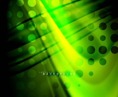 Neon holografik sıvı renkli dalga web, duvar kağıdı, desen, doku ve arka plan için