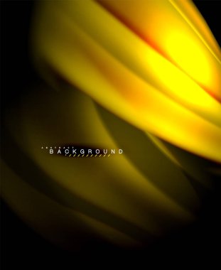 Neon holografik sıvı renkli dalga web, duvar kağıdı, desen, doku ve arka plan için