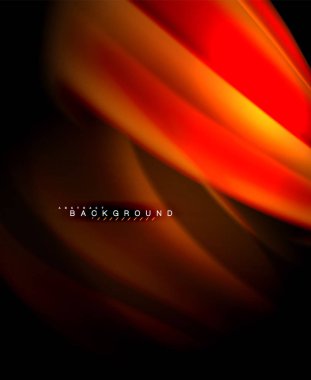 Neon holografik sıvı renkli dalga web, duvar kağıdı, desen, doku ve arka plan için