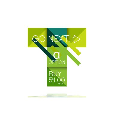 Kare seçeneğinin Infographic afiş. Bilgi ve veri görselleştirme, geometrik tasarım