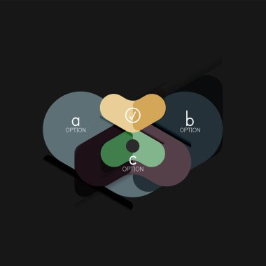 Düz tasarım geometrik infographics, ok şekli vektör etiket veya etiket, Fiyat etiketleri, promosyon rozet, simgesi tasarım, kağıt tarzı düzeni verileri grafik görselleştirme adım adım süreci için için teklif
