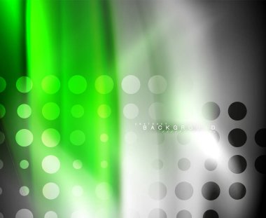 Neon holografik sıvı renkli dalga web, duvar kağıdı, desen, doku ve arka plan için