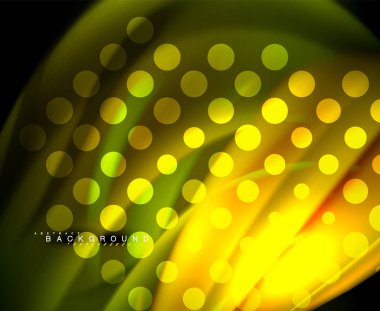 Neon holografik sıvı renkli dalga web, duvar kağıdı, desen, doku ve arka plan için