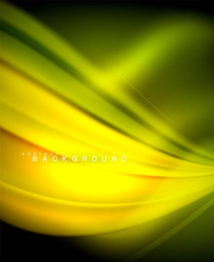 Neon holografik sıvı renkli dalga web, duvar kağıdı, desen, doku ve arka plan için