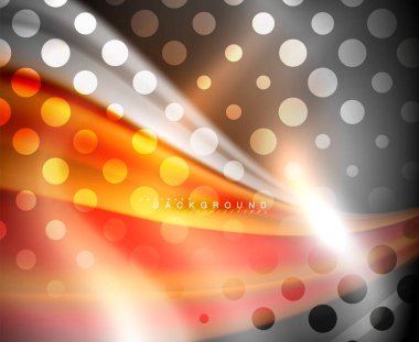 Neon holografik sıvı renkli dalga web, duvar kağıdı, desen, doku ve arka plan için