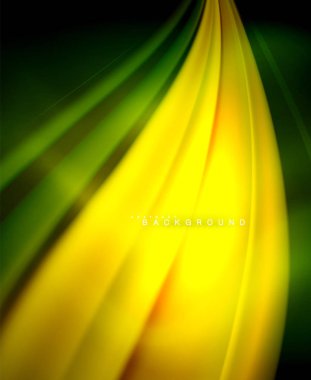 Neon holografik sıvı renkli dalga web, duvar kağıdı, desen, doku ve arka plan için