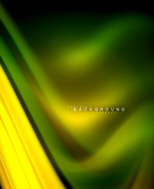 Neon holografik sıvı renkli dalga web, duvar kağıdı, desen, doku ve arka plan için