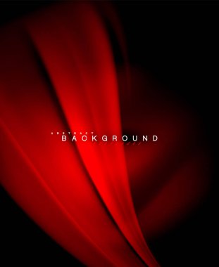 Neon holografik sıvı renkli dalga web, duvar kağıdı, desen, doku ve arka plan için