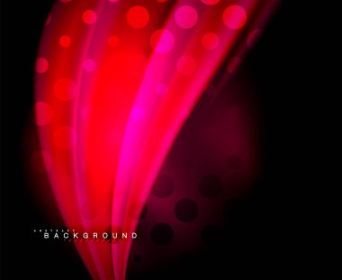 Neon holografik sıvı renkli dalga web, duvar kağıdı, desen, doku ve arka plan için