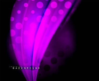 Neon holografik sıvı renkli dalga web, duvar kağıdı, desen, doku ve arka plan için