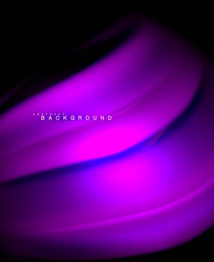 Neon holografik sıvı renkli dalga web, duvar kağıdı, desen, doku ve arka plan için