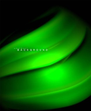 Neon holografik sıvı renkli dalga web, duvar kağıdı, desen, doku ve arka plan için