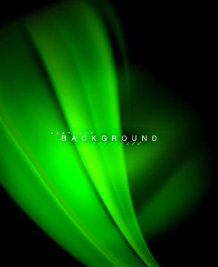 Neon holografik sıvı renkli dalga web, duvar kağıdı, desen, doku ve arka plan için