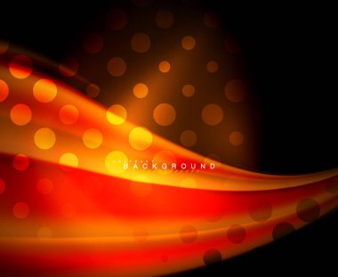 Neon holografik sıvı renkli dalga web, duvar kağıdı, desen, doku ve arka plan için