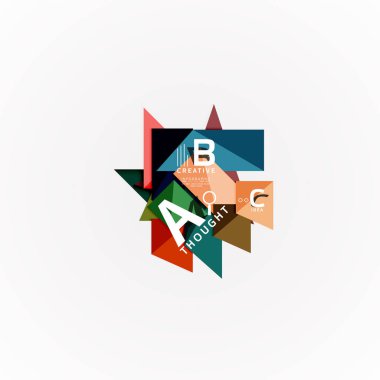 Kağıt seçeneği adımları diyagram Infographic düzeni