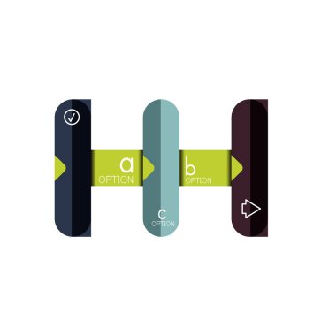 Özet satırları geometrik Infographic layoutabstract satırları geometrik Infographic düzeni, veri görselleştirme tasarım, seçeneği adım adım programı, web kutusu