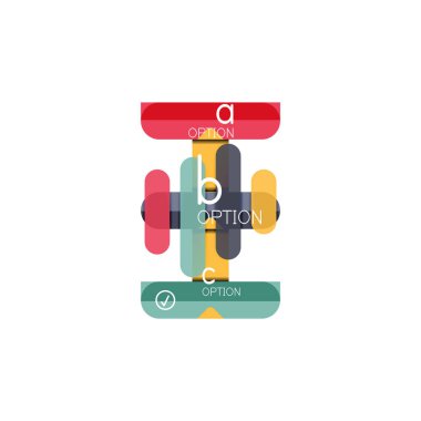 Özet satırları geometrik Infographic layoutabstract satırları geometrik Infographic düzeni, veri görselleştirme tasarım, seçeneği adım adım programı, web kutusu