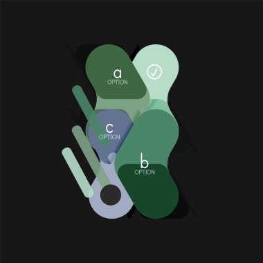 Düz tasarım geometrik infographics, ok şekli vektör etiket veya etiket, Fiyat etiketleri, promosyon rozet, simgesi tasarım, kağıt tarzı düzeni verileri grafik görselleştirme adım adım süreci için için teklif