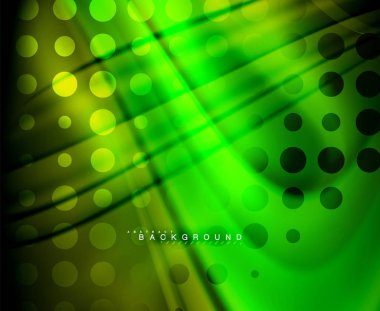 Neon holografik sıvı renkli dalga web, duvar kağıdı, desen, doku ve arka plan için