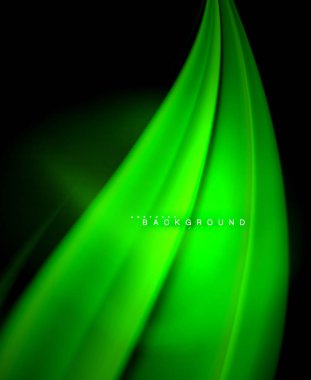 Neon holografik sıvı renkli dalga web, duvar kağıdı, desen, doku ve arka plan için