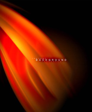 Neon holografik sıvı renkli dalga web, duvar kağıdı, desen, doku ve arka plan için